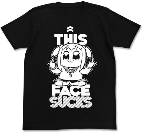 《pop子和pipi美的日常》 sucks t恤 黑色 t恤 s s